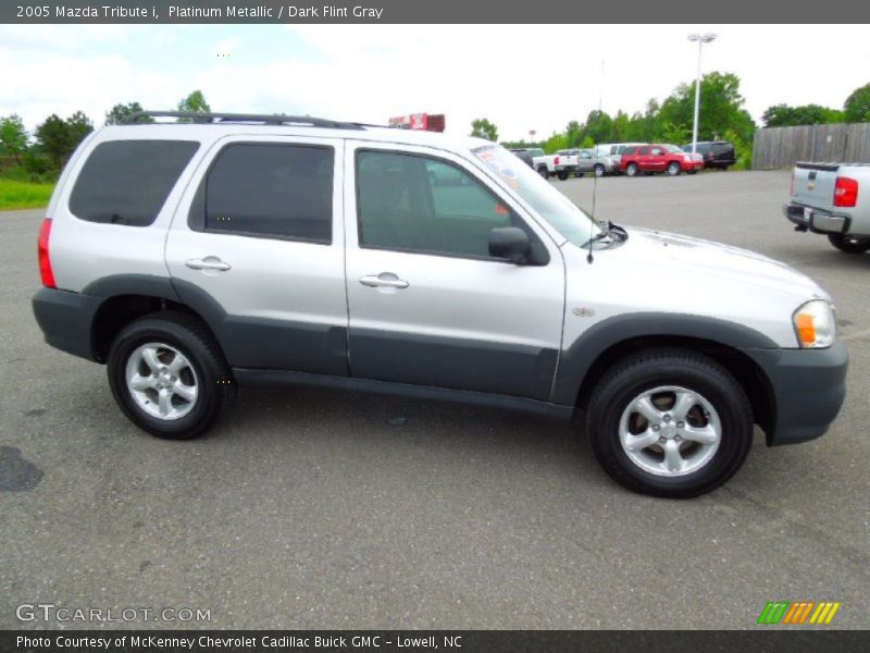 Platinum Metallic / Dark Flint Gray 2005 Mazda Tribute i
