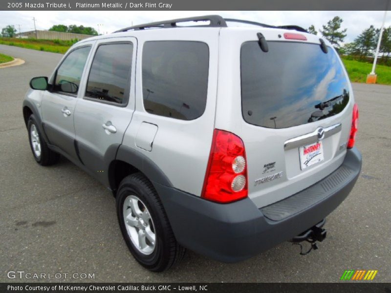 Platinum Metallic / Dark Flint Gray 2005 Mazda Tribute i