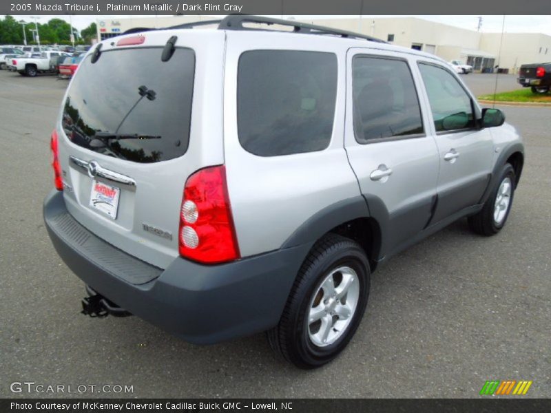 Platinum Metallic / Dark Flint Gray 2005 Mazda Tribute i