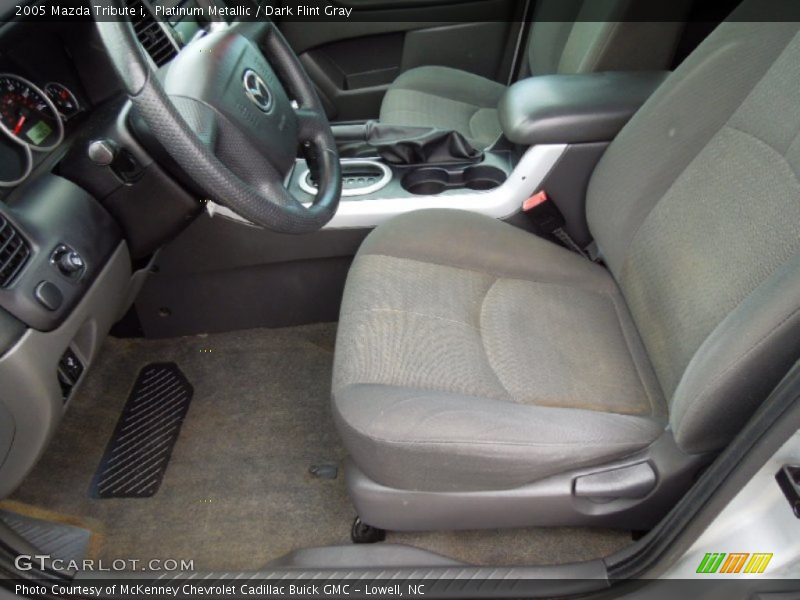 Platinum Metallic / Dark Flint Gray 2005 Mazda Tribute i