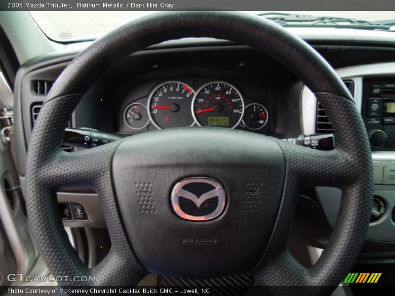 Platinum Metallic / Dark Flint Gray 2005 Mazda Tribute i