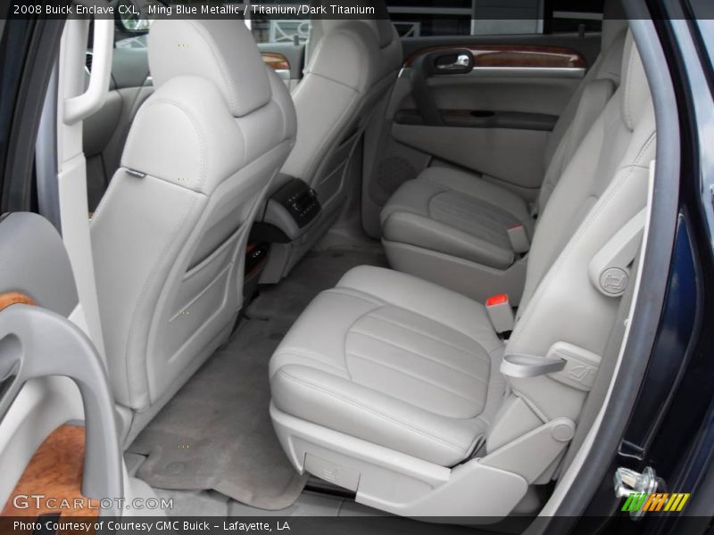 Ming Blue Metallic / Titanium/Dark Titanium 2008 Buick Enclave CXL