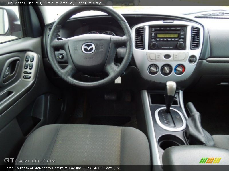 Platinum Metallic / Dark Flint Gray 2005 Mazda Tribute i