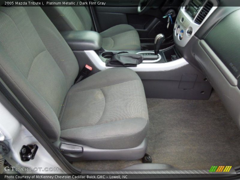 Platinum Metallic / Dark Flint Gray 2005 Mazda Tribute i