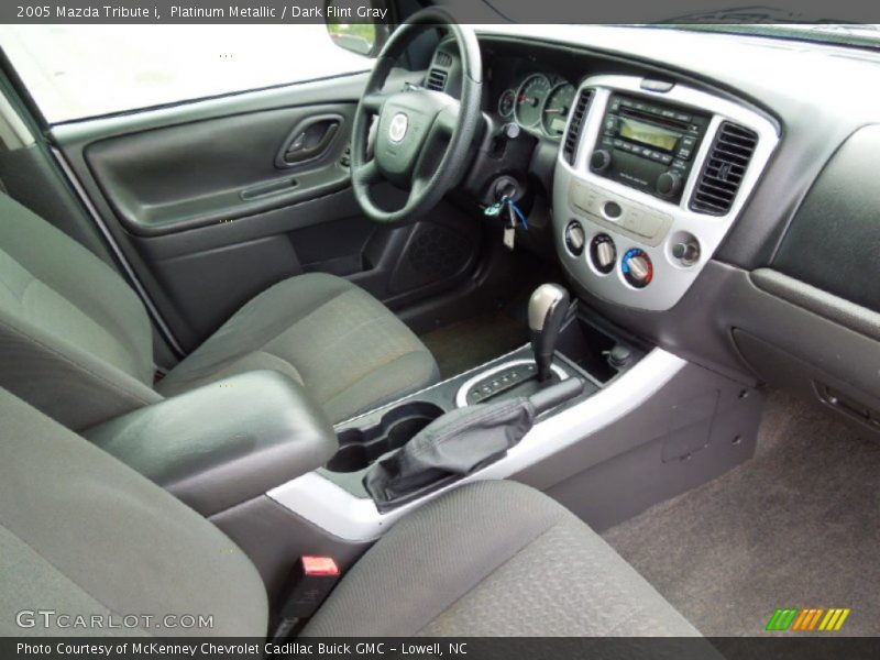 Platinum Metallic / Dark Flint Gray 2005 Mazda Tribute i