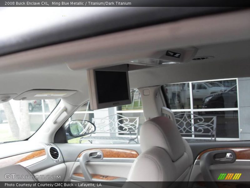 Ming Blue Metallic / Titanium/Dark Titanium 2008 Buick Enclave CXL
