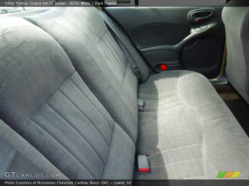Arctic White / Dark Pewter 1999 Pontiac Grand Am SE Sedan
