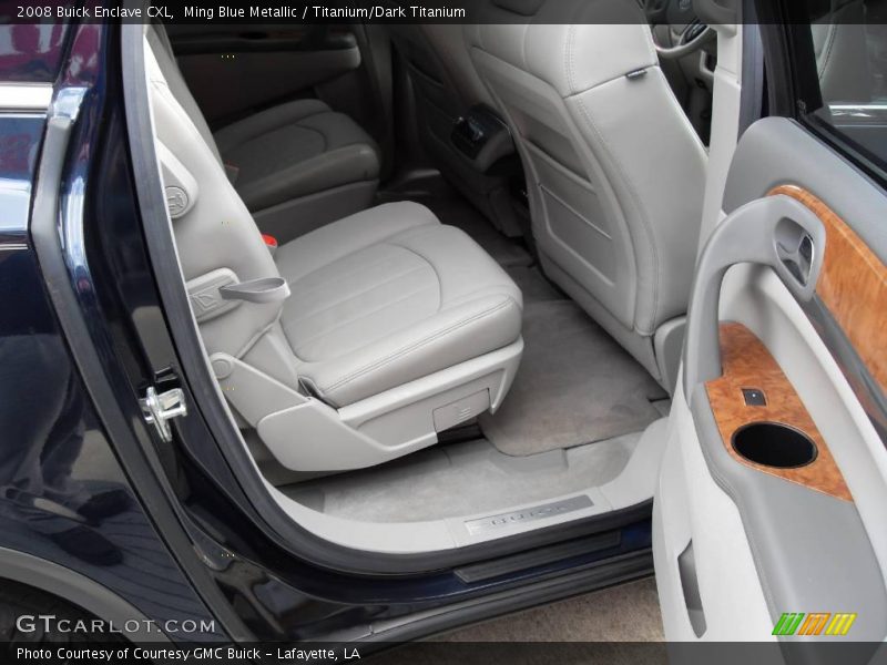 Ming Blue Metallic / Titanium/Dark Titanium 2008 Buick Enclave CXL