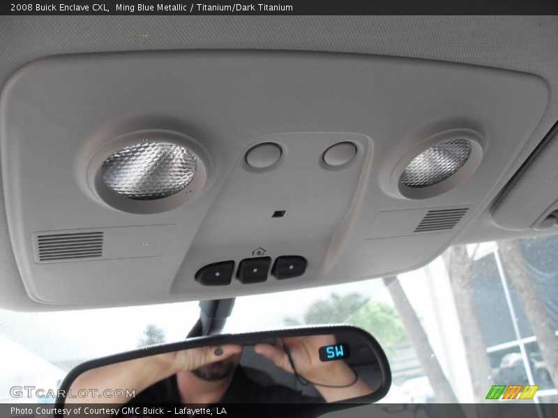 Ming Blue Metallic / Titanium/Dark Titanium 2008 Buick Enclave CXL