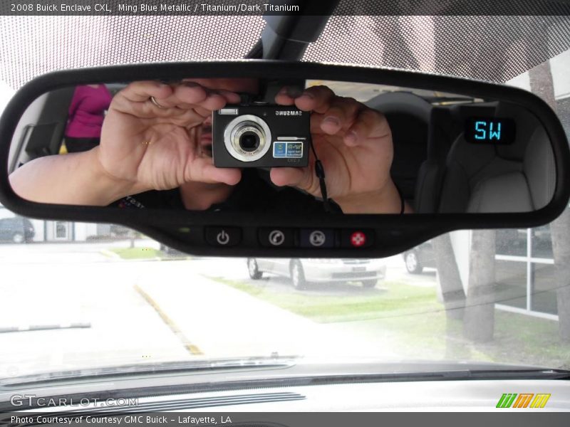 Ming Blue Metallic / Titanium/Dark Titanium 2008 Buick Enclave CXL