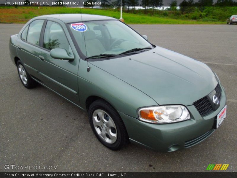 Jaded Metallic / Taupe Beige 2006 Nissan Sentra 1.8 S