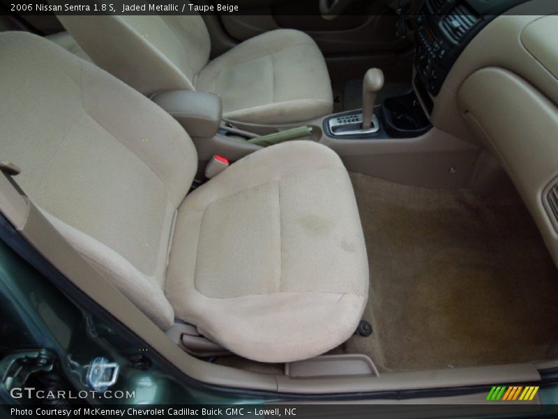 Jaded Metallic / Taupe Beige 2006 Nissan Sentra 1.8 S