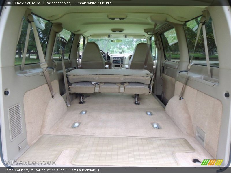  2004 Astro LS Passenger Van Trunk