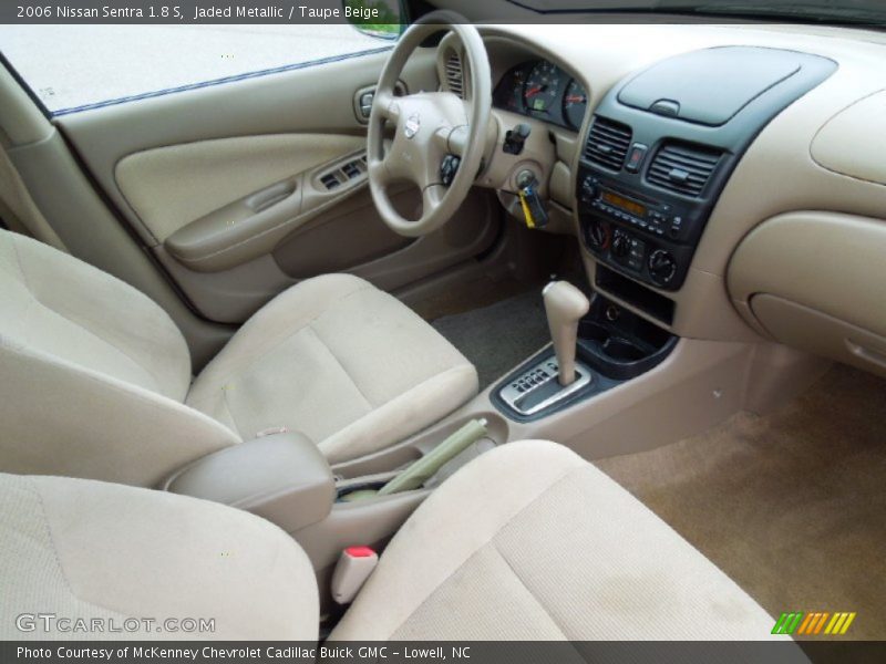 Jaded Metallic / Taupe Beige 2006 Nissan Sentra 1.8 S