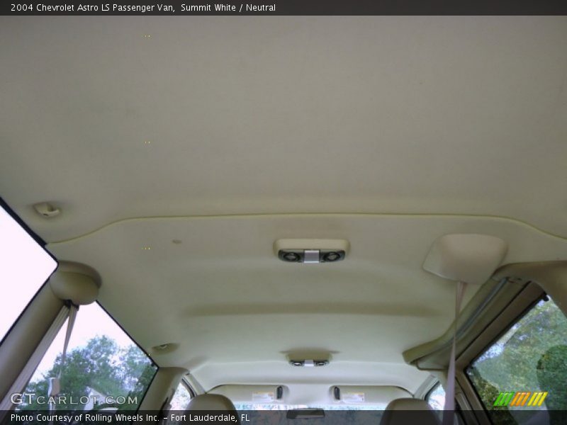 Summit White / Neutral 2004 Chevrolet Astro LS Passenger Van