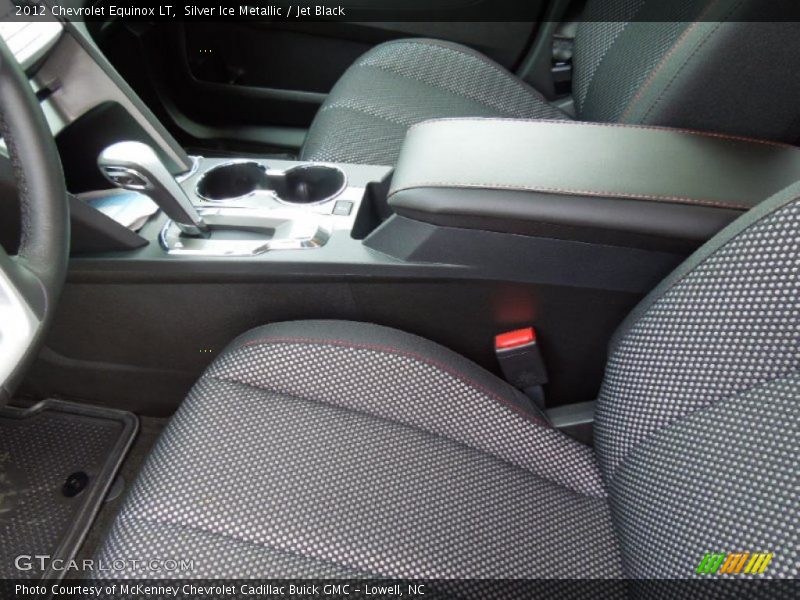 Silver Ice Metallic / Jet Black 2012 Chevrolet Equinox LT