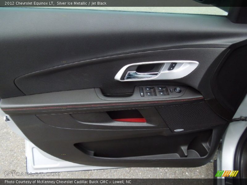 Silver Ice Metallic / Jet Black 2012 Chevrolet Equinox LT