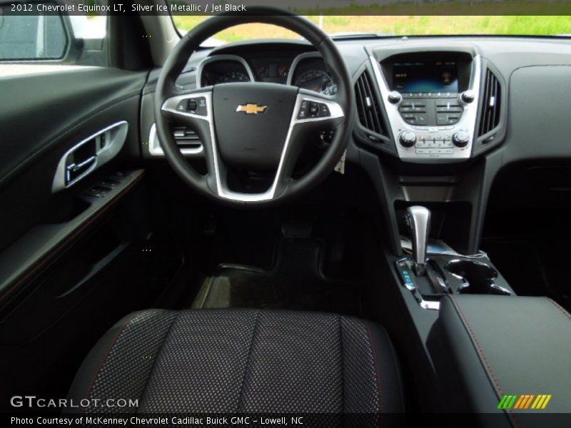 Silver Ice Metallic / Jet Black 2012 Chevrolet Equinox LT