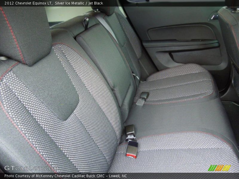 Silver Ice Metallic / Jet Black 2012 Chevrolet Equinox LT