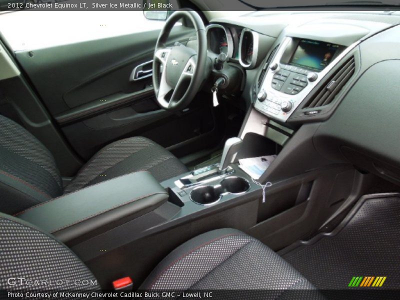 Silver Ice Metallic / Jet Black 2012 Chevrolet Equinox LT