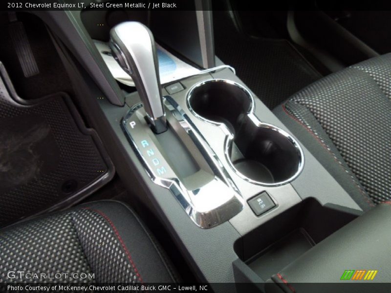 Steel Green Metallic / Jet Black 2012 Chevrolet Equinox LT