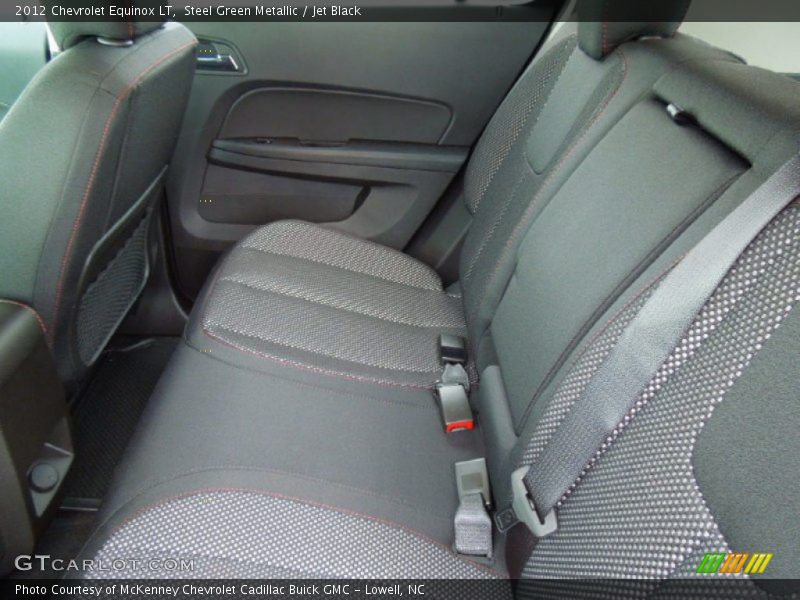 Steel Green Metallic / Jet Black 2012 Chevrolet Equinox LT