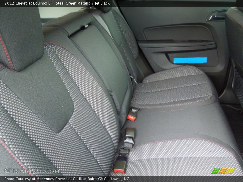 Steel Green Metallic / Jet Black 2012 Chevrolet Equinox LT