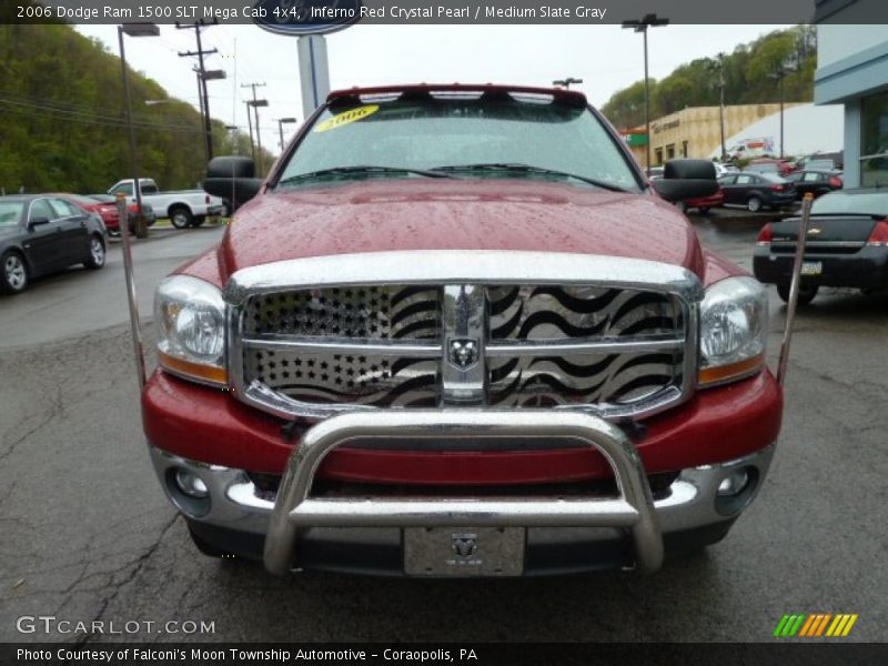Inferno Red Crystal Pearl / Medium Slate Gray 2006 Dodge Ram 1500 SLT Mega Cab 4x4