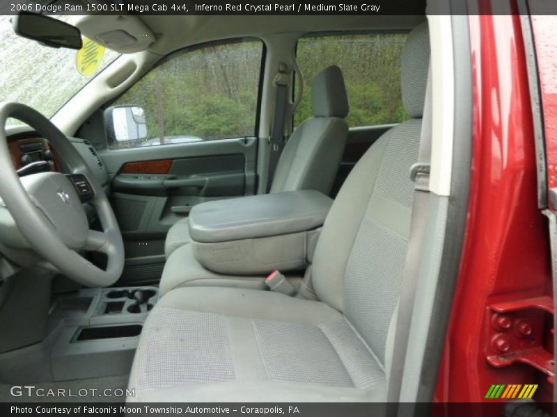Inferno Red Crystal Pearl / Medium Slate Gray 2006 Dodge Ram 1500 SLT Mega Cab 4x4