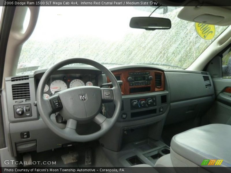 Inferno Red Crystal Pearl / Medium Slate Gray 2006 Dodge Ram 1500 SLT Mega Cab 4x4
