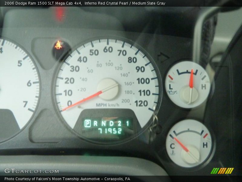 Inferno Red Crystal Pearl / Medium Slate Gray 2006 Dodge Ram 1500 SLT Mega Cab 4x4