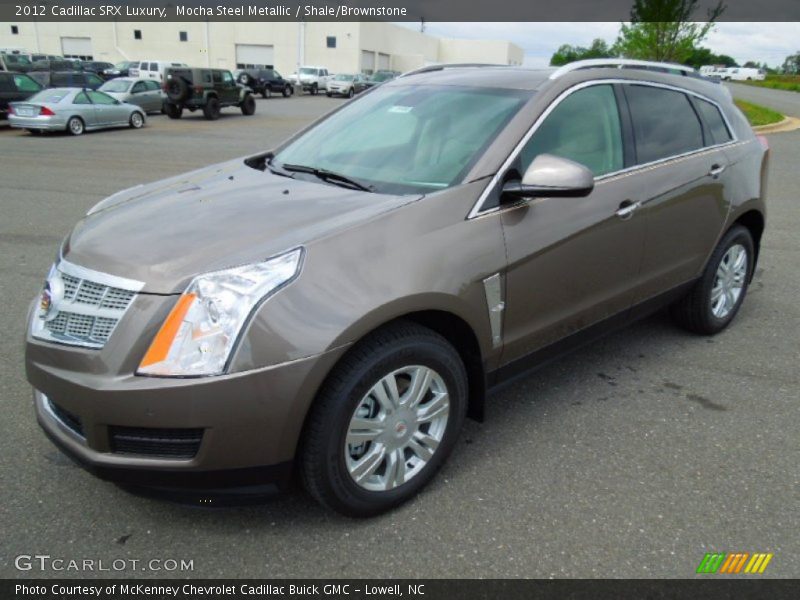 Mocha Steel Metallic / Shale/Brownstone 2012 Cadillac SRX Luxury