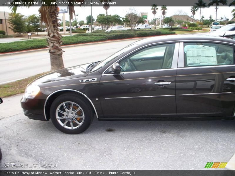 Dark Mocha Metallic / Cocoa/Cashmere 2008 Buick Lucerne CXL