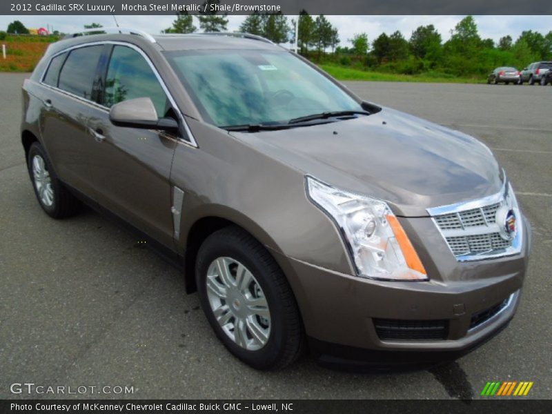 Mocha Steel Metallic / Shale/Brownstone 2012 Cadillac SRX Luxury