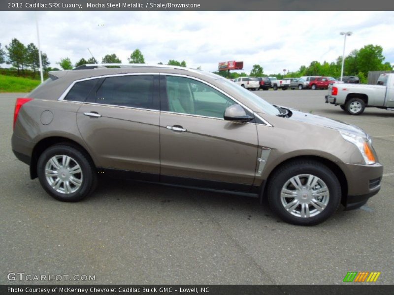 Mocha Steel Metallic / Shale/Brownstone 2012 Cadillac SRX Luxury