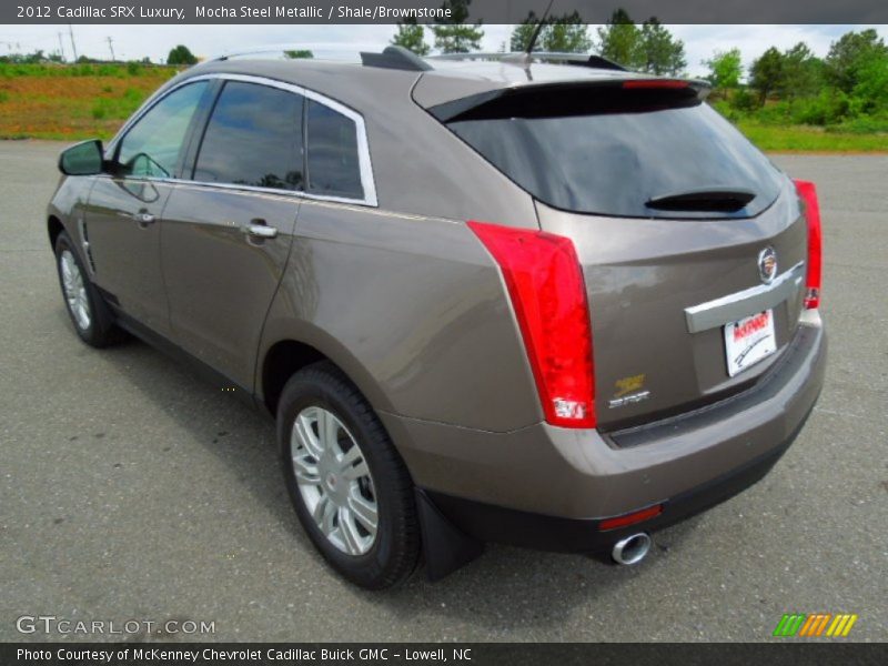 Mocha Steel Metallic / Shale/Brownstone 2012 Cadillac SRX Luxury