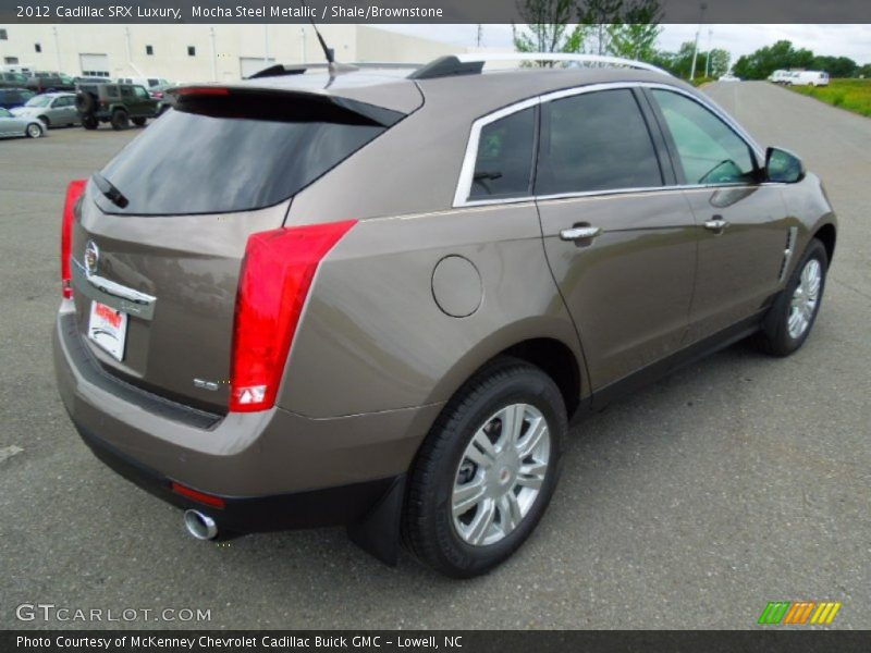 Mocha Steel Metallic / Shale/Brownstone 2012 Cadillac SRX Luxury