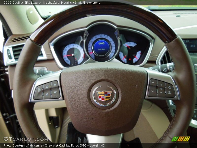 Mocha Steel Metallic / Shale/Brownstone 2012 Cadillac SRX Luxury
