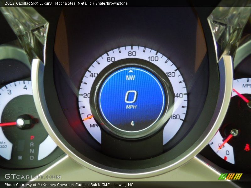 Mocha Steel Metallic / Shale/Brownstone 2012 Cadillac SRX Luxury