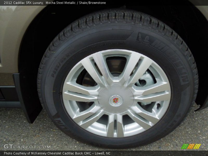 Mocha Steel Metallic / Shale/Brownstone 2012 Cadillac SRX Luxury