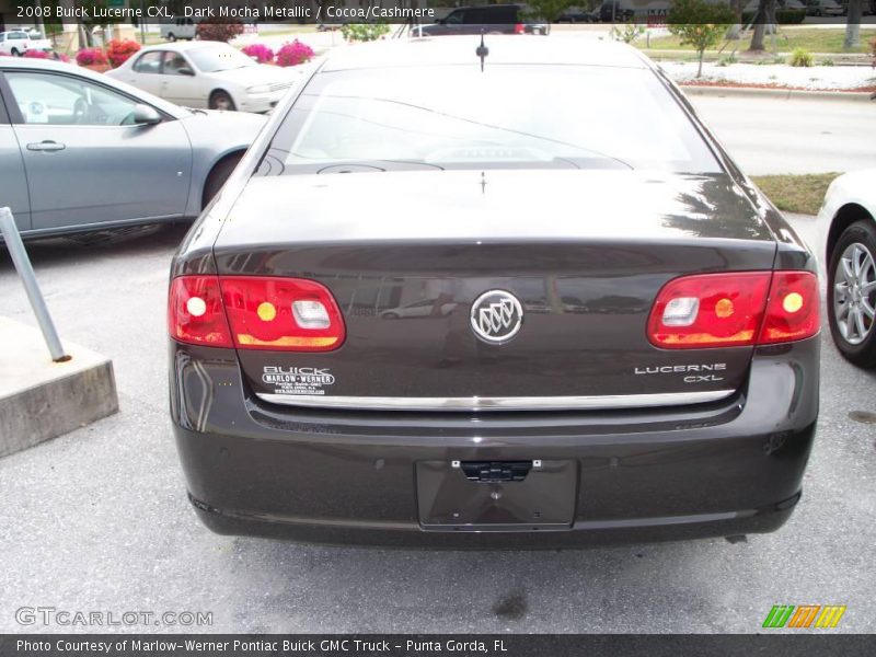 Dark Mocha Metallic / Cocoa/Cashmere 2008 Buick Lucerne CXL