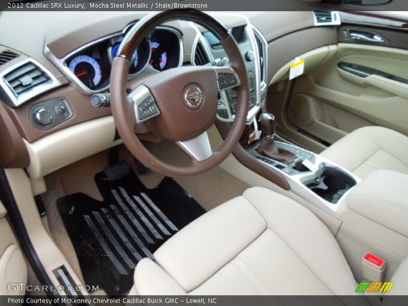 Mocha Steel Metallic / Shale/Brownstone 2012 Cadillac SRX Luxury