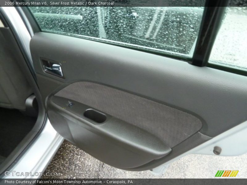 Silver Frost Metallic / Dark Charcoal 2006 Mercury Milan V6