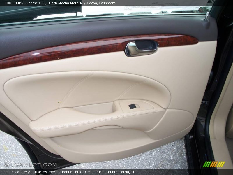 Dark Mocha Metallic / Cocoa/Cashmere 2008 Buick Lucerne CXL