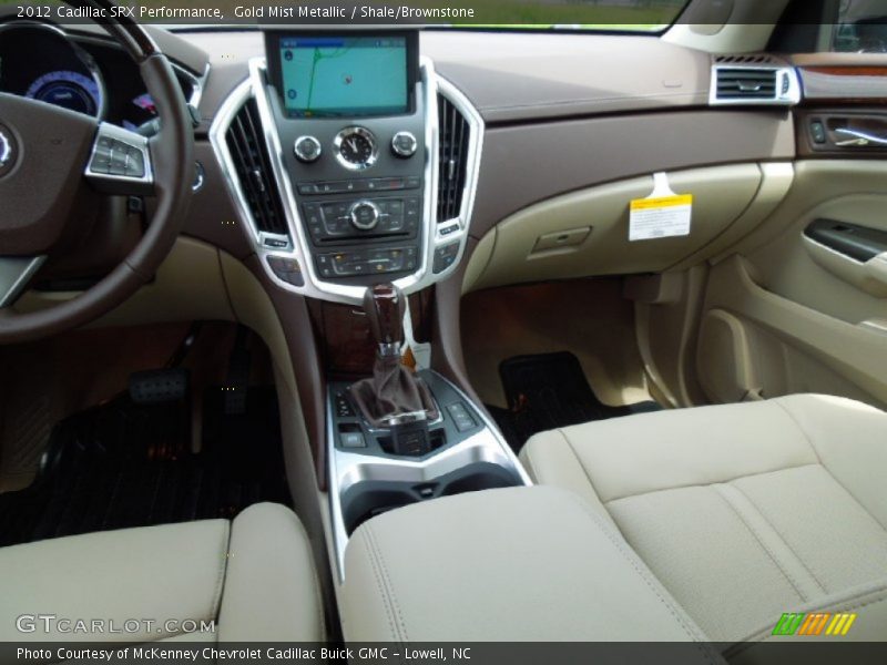 Gold Mist Metallic / Shale/Brownstone 2012 Cadillac SRX Performance