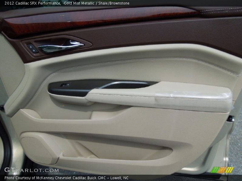 Gold Mist Metallic / Shale/Brownstone 2012 Cadillac SRX Performance