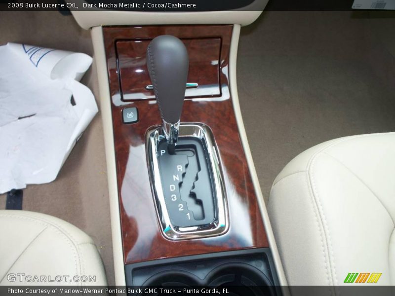 Dark Mocha Metallic / Cocoa/Cashmere 2008 Buick Lucerne CXL