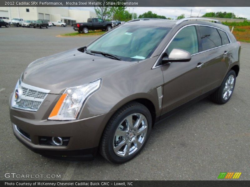 Mocha Steel Metallic / Shale/Brownstone 2012 Cadillac SRX Performance