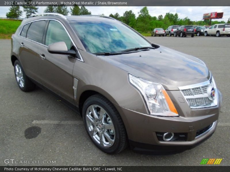 Mocha Steel Metallic / Shale/Brownstone 2012 Cadillac SRX Performance