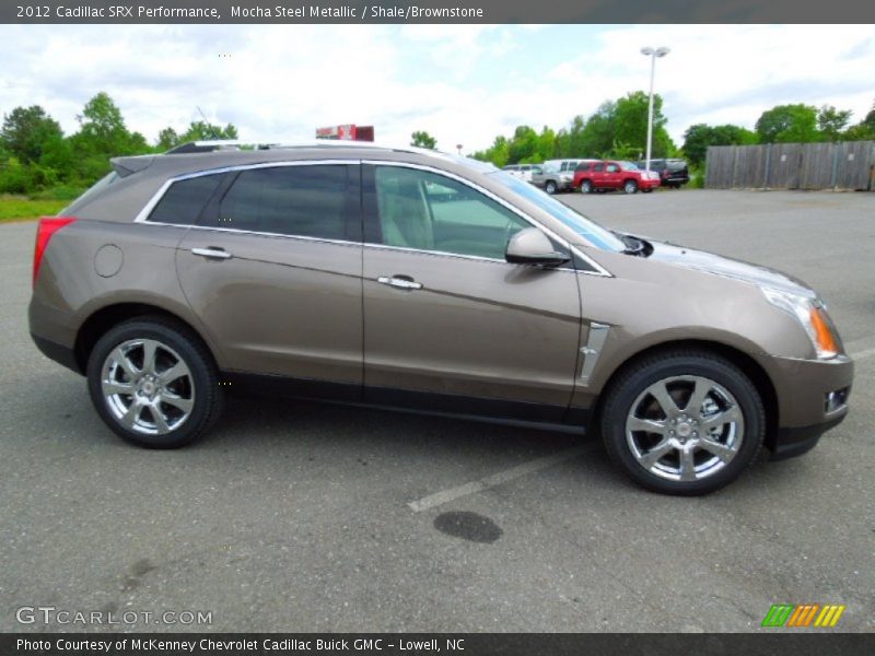 Mocha Steel Metallic / Shale/Brownstone 2012 Cadillac SRX Performance